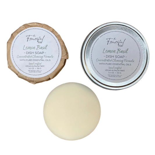 Lemon Basil Dish Soap